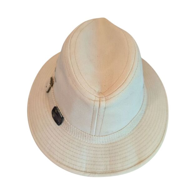 Panama Jack Cream Original Canvas Safari Hat‎ Size Small - Picture 5 of 6